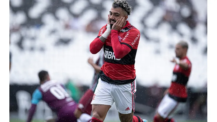 Foto: Jorge Rodrigues/AGIF | Gabigol recebe provocações no Fla x Flu