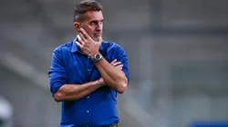 Foto: Lucas Uebel/Grêmio/Divulgação - Mancini: admitiu que dupla não foi bem contra o Guarany