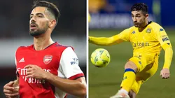 Foto: Montagem de Chloe Knott - Danehouse/Getty Images e Alejandro Rios/DeFodi Images via Getty Images - José León, do Tenerife, é Plano B do Flamengo para zaga numa estratégia parecida que fisgou Pablo Marí em 2019