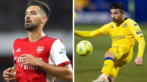 Foto: Montagem de Chloe Knott - Danehouse/Getty Images e Alejandro Rios/DeFodi Images via Getty Images - José León, do Tenerife, é Plano B do Flamengo para zaga numa estratégia parecida que fisgou Pablo Marí em 2019