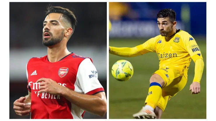 Foto: Montagem de Chloe Knott - Danehouse/Getty Images e Alejandro Rios/DeFodi Images via Getty Images - José León, do Tenerife, é Plano B do Flamengo para zaga numa estratégia parecida que fisgou Pablo Marí em 2019
