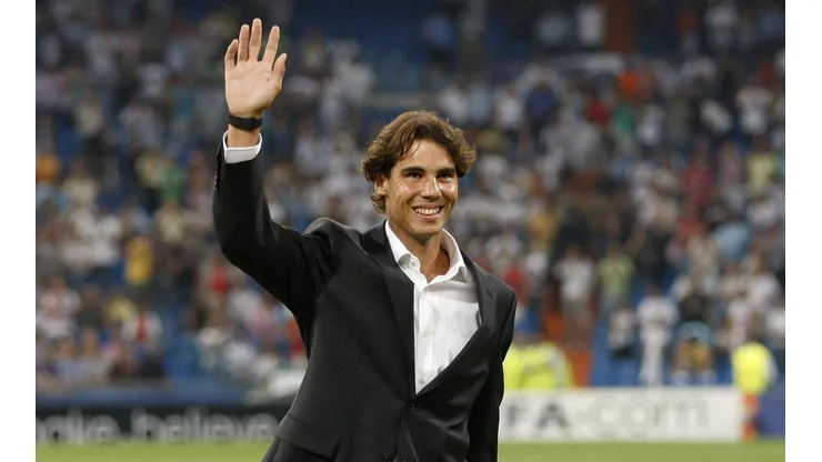Angel Martinez/Getty Images - Rafael nadal, um grande amante do futebol