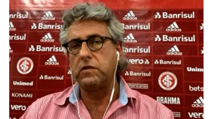 TV Internacional/ Divulgação/ Vice de futebol do Internacional fala sobre a chegada de reforços na lateral-esquerda e meio de campo