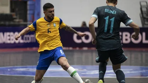 Thais Magalhães / CBF - Brasil e Argentina se enfrentaram neste sábado (5) pelas semifinais da Copa América de Futsal
