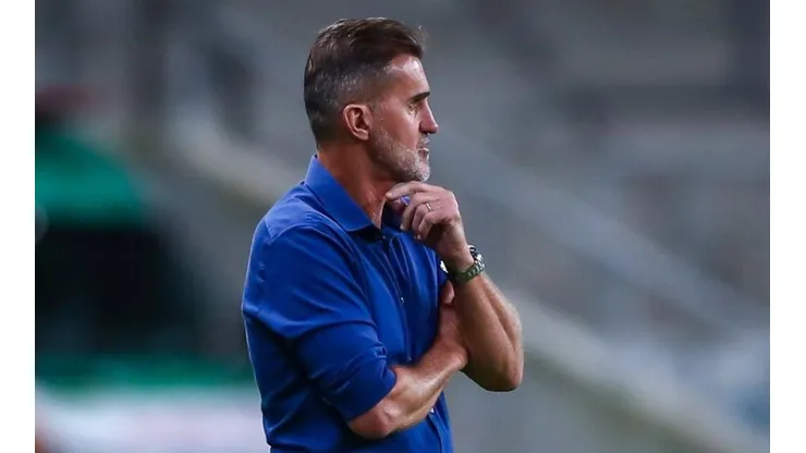 Foto: (Flickr Oficial Grêmio/Lucas Uebel/Grêmio FBPA) - Vagner Mancini, técnico do Grêmio, esbanjou sinceridade para avaliar a atuação de sua equipe