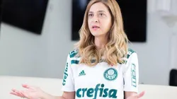 Twitter/Reprodução/ REPRODUÇÃO/INSTAGRAM/ Presidente do Palmeiras, Leia Pereira explica porque não viajou junto com a delegação para o Mundial de Clubes.