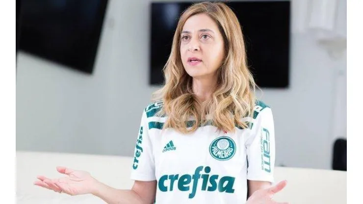 Twitter/Reprodução/ REPRODUÇÃO/INSTAGRAM/ Presidente do Palmeiras, Leia Pereira explica porque não viajou junto com a delegação para o Mundial de Clubes.