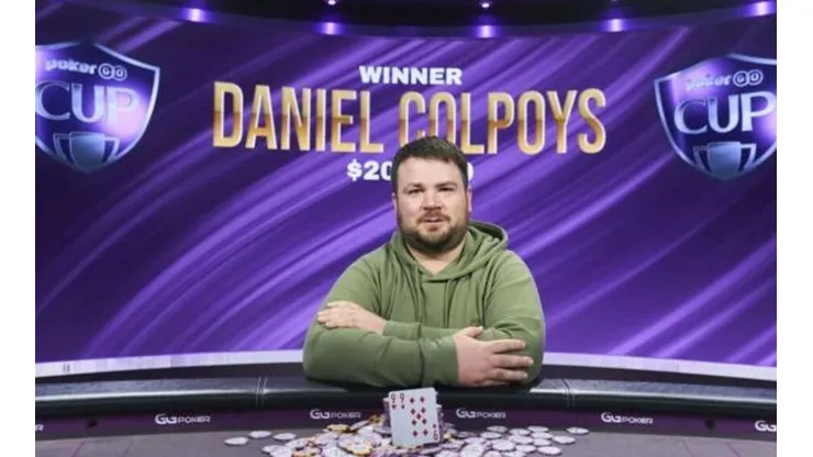 Daniel Colpoys venceu Evento #1 da PokerGo Cup (Foto: Divulgação/PokerGo)