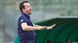 Foto: (Diogo Reis/AGIF) - Daniel Paulista não ficou feliz com o desempenho do Guarani nesta quinta (3)