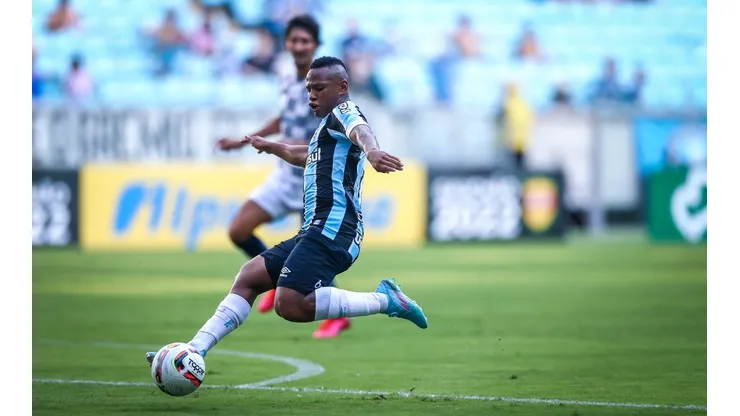 Foto: Flickr Oficial Grêmio FBPA/Lucas Uebel | Campaz não vai ser sacado do time com a estreia de Benítez