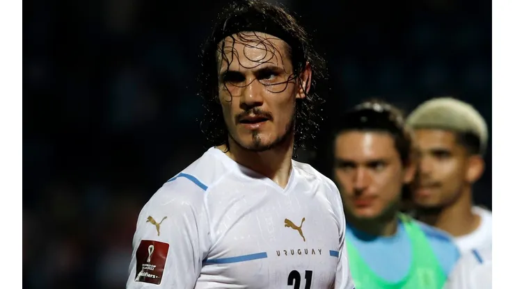 Foto: Luis Vera/Getty Images - Cavani pediu férias no United e irritou torcida inglesa. Corinthians está monitorando passos do uruguaio