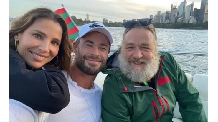 Gravações retomadas de "Poker Face" (Foto: Reprodução Instagram oficial Russell Crowe)