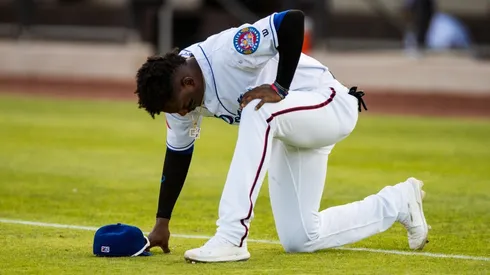 John E. Moore III/Getty Images - Geraldo Perdomo, do Amarillo Poodles