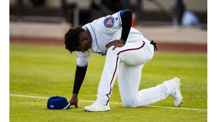 John E. Moore III/Getty Images - Geraldo Perdomo, do Amarillo Poodles