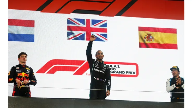 Hamad I Mohammed - Pool/Getty Images - Hamilton, Vestappen e Alonso, os três maiores salários da Fórmula 1