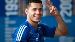 Bruno Haddad/ Cruzeiro. Matheus Pereira chegando em treino pelo o Cruzeiro