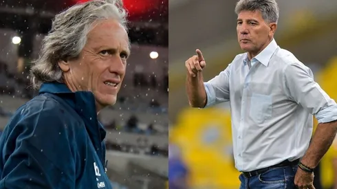Fotos Jorge Jesus e Renato Gaúcho: Thiago Ribeiro/AGIF | Corinthians vai em busca de técnico