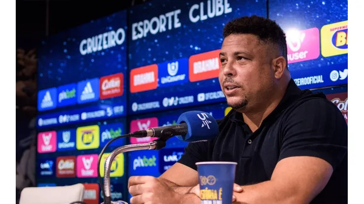 Gustavo Aleixo/Cruzeiro - Ronaldo traça meta para o Cruzeiro
