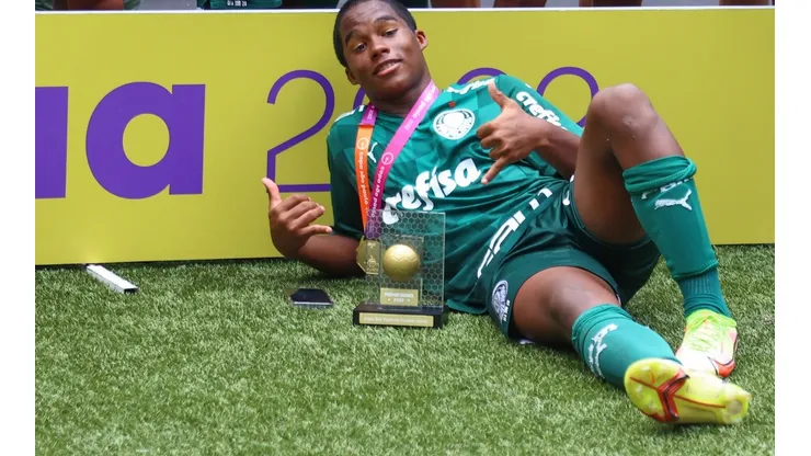 Foto: (Marcello Zambrana/AGIF) - Endrick foi um dos destaques do Palmeiras na conquista do primeiro título da Copinha