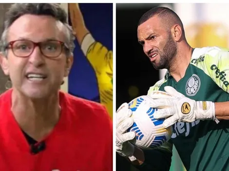 Neto não se cala sobre a situação de Weverton e solta a ira: “um absurdo fazer isso com o Palmeiras"