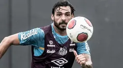 Foto: (Ivan Storti/Santos FC) - Ainda sem estrear pelo Santos, a torcida vive a expectativa de ver Ricardo Goulart pela primeira vez no Clássico Alvinegro