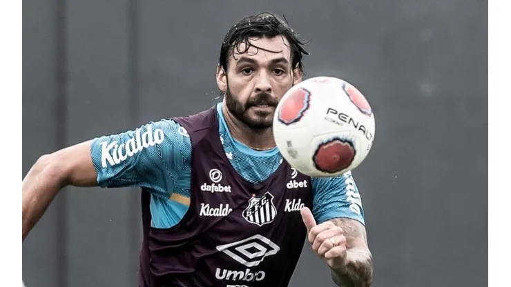 Foto: (Ivan Storti/Santos FC) - Ainda sem estrear pelo Santos, a torcida vive a expectativa de ver Ricardo Goulart pela primeira vez no Clássico Alvinegro