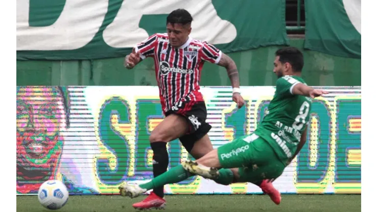 Foto: Rubens Chiri / saopaulofc.net / Divulgação - O jovem gringo estava no São Paulo até o fim de 2021