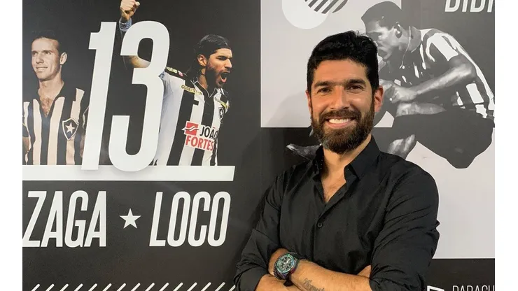 Foto: Divulgação/Botafogo FR - Ídolo botafoguense, Loco Abreu será treinador em equipe da Libertadores