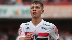 Vitor Bueno deixou o São Paulo em 2022 (Foto: Marcello Zambrana/AGIF)