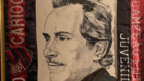 Foto: Divulgação/ CRF | Agustín Valido foi o herói do primeiro tricampeonato do Flamengo