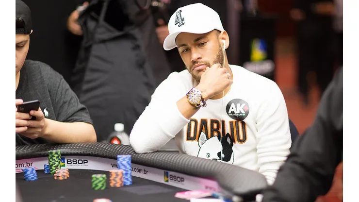 Neymar em ação no BSOP (Foto: Carlos Monti/BSOP)