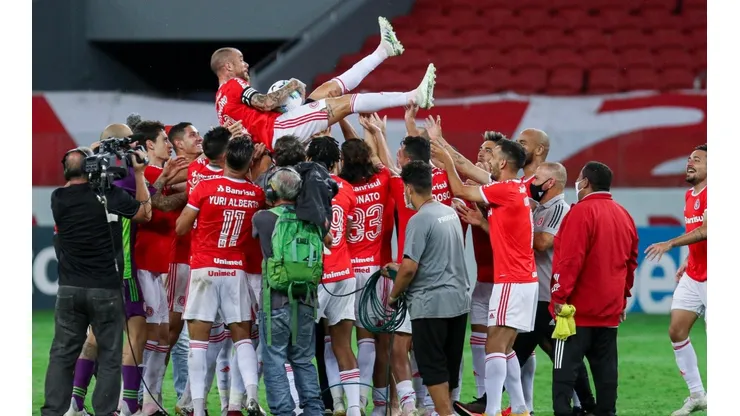 Foto: Fernando Alves/AGIF - D'Alessandro retornou ao Internacional em 2022 para disputa do estadual