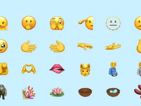 Novos emojis do iOS 15.4 incluem homem grávido, boca semi mordida e rosto emocionado