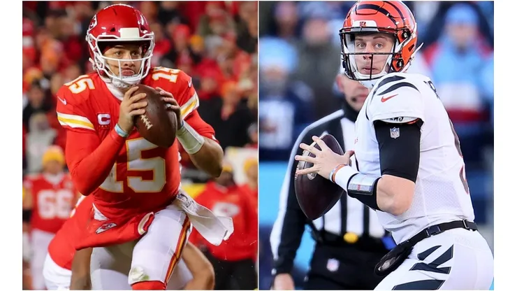 Getty Images - Quarterbacks dos finalistas da conferência americana