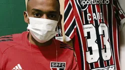 Caio foi relacionado para o duelo contra o Guarani (Foto: Twitter Oficial do São Paulo)