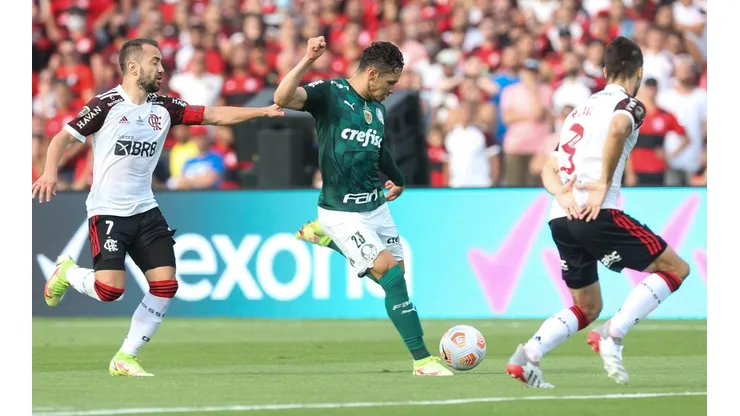 Palmeiras bateu o Flamengo na decisão da Libertadores de 2021