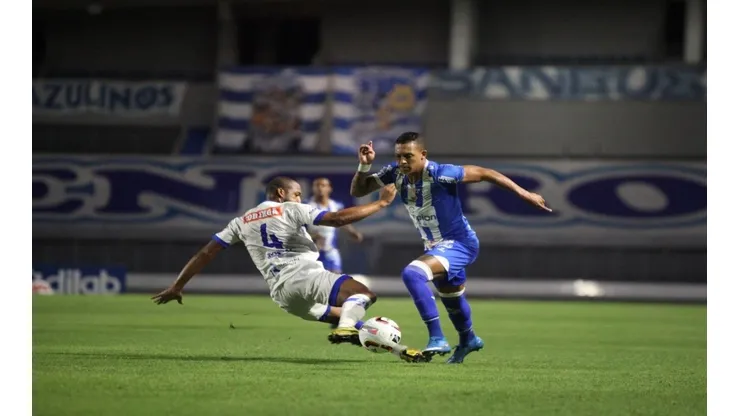 Morgana Oliveira/ CSA - CSA duarnte a partida contra o Jaciobá