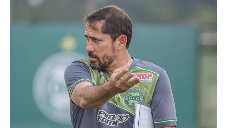 Foto: Divulgação/Coritiba - Morínigo: paraguaio irá mexer no time para a segunda rodada do Estadual