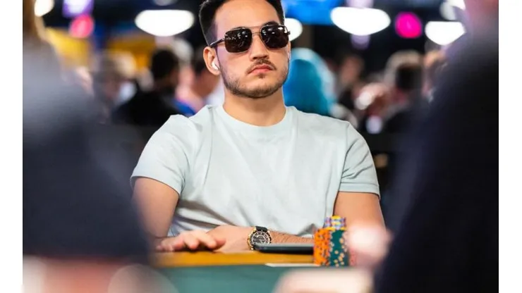 Dante Goya faturou bom prêmio no PokerStars (Foto: Alec Rome/PokerNews)