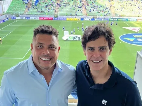 Ronaldo age nos bastidores e 'convoca' bilionários em jogo do Cruzeiro