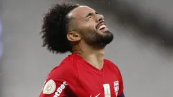 Claudinho comemorando gol em partida contra o Corinthians, pelo Campeonato Paulista de 2021, no dia 25/01. Foto Ari Ferreira/Red Bull Bragantino