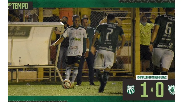 América-MG perdeu por 2 a 1 (Foto: Divulgação/América-MG)