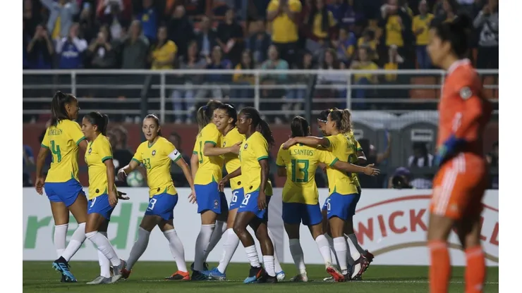 Torneio Internacional de futebol feminino Brasil x Argentina