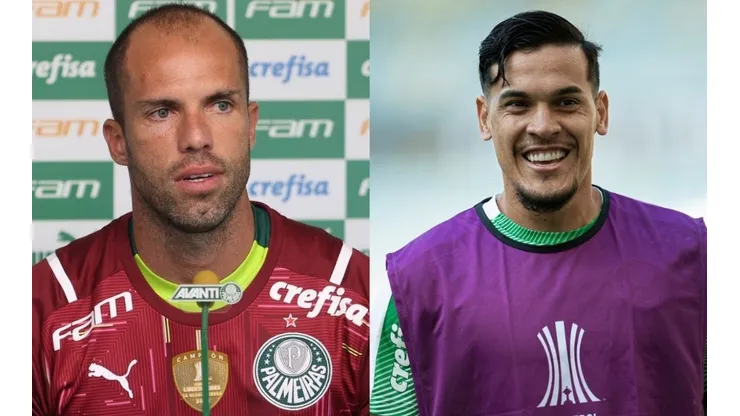 Foto Marcelo Lomba: Flickr Oficial SE Palmeiras/Cesar Greco e Foto Gustavo Gómez: Jorge Rodrigues/AGIF