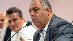 Foto: Alexandre Vidal/CRF - Braz e Spindel estão sendo pressionados pelo Al-Hilal a fechar a negociação de Michael o quanto antes