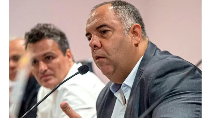 Foto: Alexandre Vidal/CRF - Braz e Spindel estão sendo pressionados pelo Al-Hilal a fechar a negociação de Michael o quanto antes