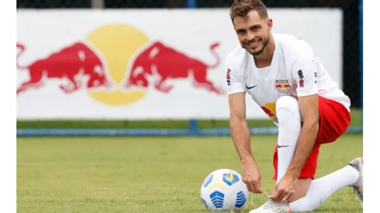 Foto: Ari Ferreira/Red Bull Bragantino | Hyoran chegou a Massa Bruta por empréstimo do Atlético-MG
