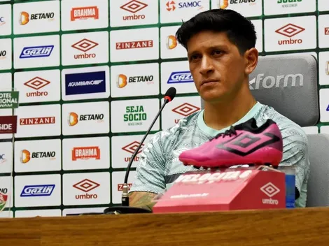 Em apresentação, Cano fala sobre marcar e comemorar contra o Vasco