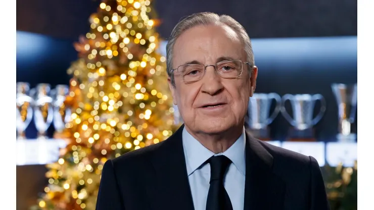 Foto: Helios de la Rubia/Real Madrid via Getty Images | Florentino Pérez se agradou com a ideia de contratar o jogador da base do Palmeiras
