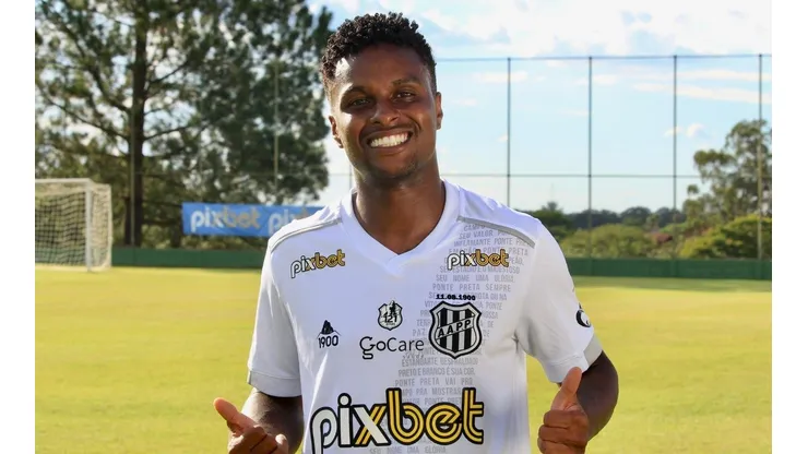 O volante Moisés Ribeiro (Foto: Divulgação/Ponte Preta)